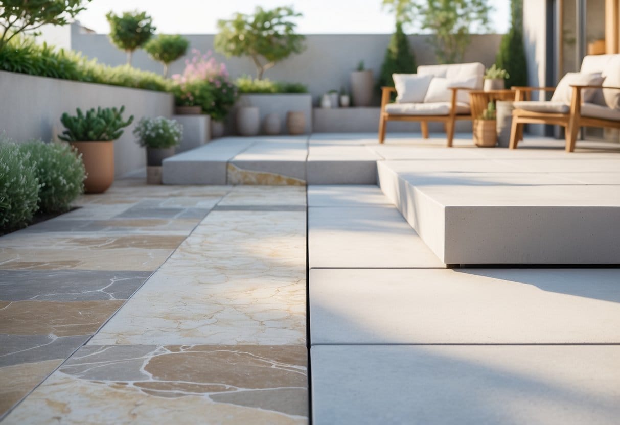 Natursten eller beton? Hvilket materiale er bedst til terrassen