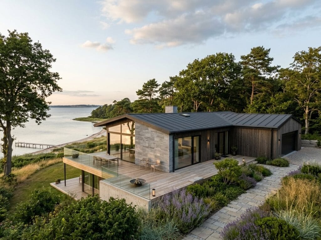 Hvad kendetegner et liebhaveri Arkitektur materialer og beliggenhed