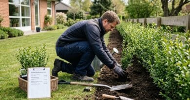 Plantning af hæk hvad koster planter og professionel hjælp