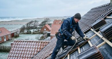 Vind og frost stiller særlige krav når taget skal renoveres i Nordjylland